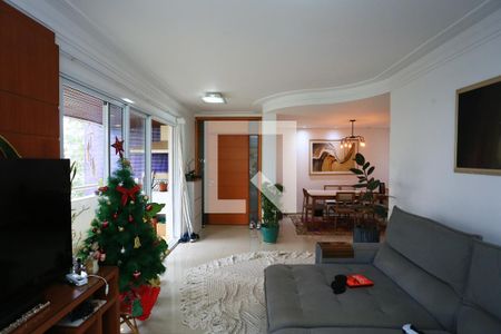 Sala  de apartamento à venda com 3 quartos, 132m² em Vila Andrade, São Paulo