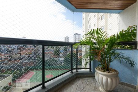 Varanda da sala de apartamento à venda com 3 quartos, 105m² em Bosque da Saúde, São Paulo