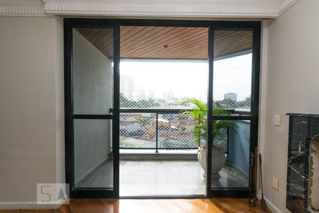 Janela da sala de apartamento à venda com 3 quartos, 105m² em Bosque da Saúde, São Paulo