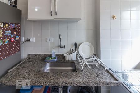 Cozinha de kitnet/studio para alugar com 1 quarto, 30m² em Bela Vista, São Paulo