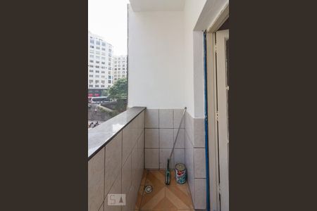 Varanda de kitnet/studio à venda com 1 quarto, 33m² em Centro, São Paulo