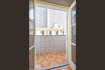 Studio para alugar com 33m², 1 quarto e sem vagaVaranda