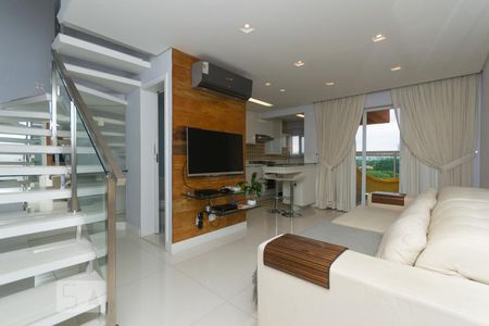 Sala de Apartamento com 1 quarto, 65m² Vila Mariana