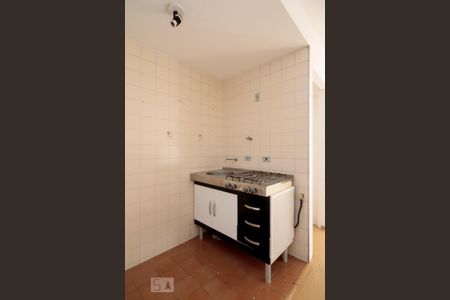 Cozinha de kitnet/studio para alugar com 1 quarto, 31m² em Santa Cecília, São Paulo