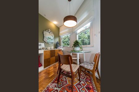 Sala de jantar de apartamento à venda com 2 quartos, 72m² em Humaitá, Rio de Janeiro