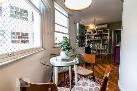 Sala de jantar de apartamento à venda com 2 quartos, 72m² em Humaitá, Rio de Janeiro