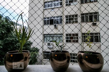 Vista sala de jantar de apartamento à venda com 2 quartos, 72m² em Humaitá, Rio de Janeiro