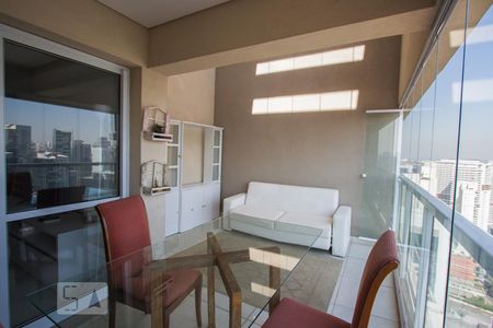 Varanda  de apartamento para alugar com 1 quarto, 90m² em Vila Gertrudes, São Paulo