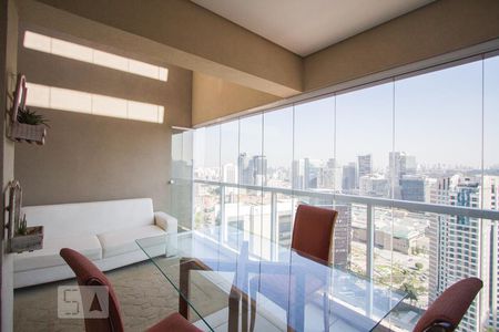 Varanda  de apartamento para alugar com 1 quarto, 90m² em Vila Gertrudes, São Paulo