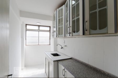 Cozinha de apartamento para alugar com 1 quarto, 48m² em Santa Efigênia, São Paulo