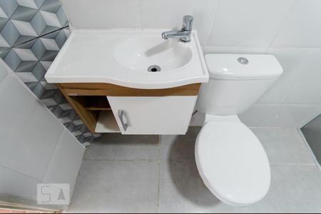 Banheiro de apartamento para alugar com 1 quarto, 48m² em Santa Efigênia, São Paulo