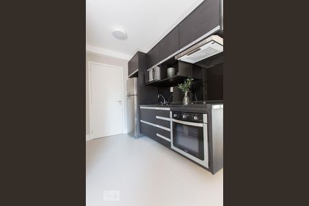 Cozinha de kitnet/studio para alugar com 1 quarto, 32m² em Jardim Paulista, São Paulo