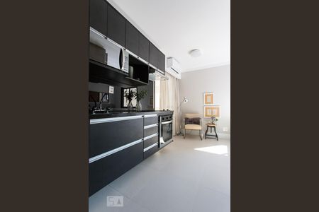 Cozinha de kitnet/studio para alugar com 1 quarto, 32m² em Jardim Paulista, São Paulo