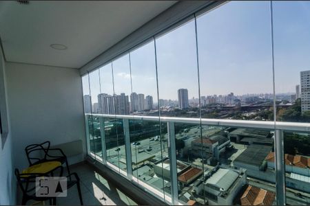 Varanda de apartamento para alugar com 1 quarto, 45m² em Vila Gomes Cardim, São Paulo
