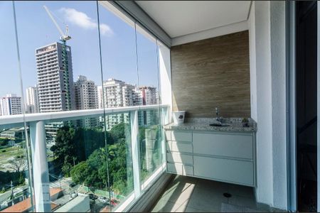 Varanda de apartamento para alugar com 1 quarto, 45m² em Vila Gomes Cardim, São Paulo