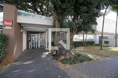 Studio à venda com 38m², 1 quarto e 1 vagaFachada e portaria