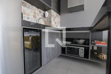 Studio à venda com 38m², 1 quarto e 1 vagaDetalhe cozinha