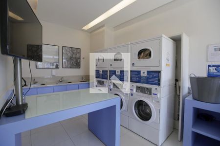 Studio à venda com 38m², 1 quarto e 1 vagaLavanderia