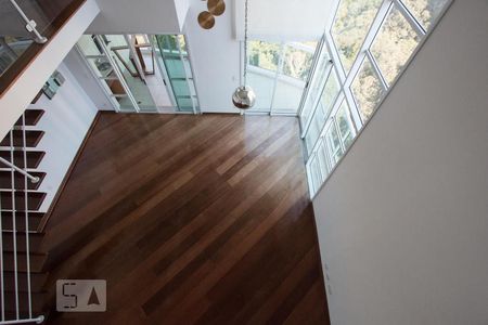 Apartamento para alugar com 222m², 4 quartos e 4 vagas Apartamento para alugar com 222m², 4 quartos e 4 vagasvista sala superior para sala