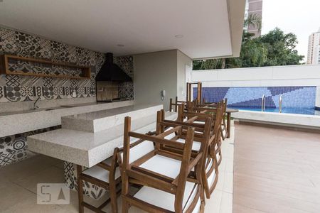 Churrasqueira - Condomínio de apartamento para alugar com 2 quartos, 57m² em Jardim das Acácias, São Paulo