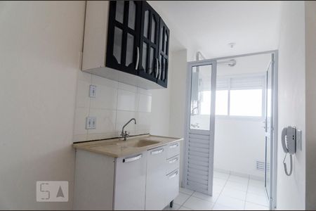 Cozinha de apartamento à venda com 1 quarto, 35m² em Quinta da Paineira, São Paulo