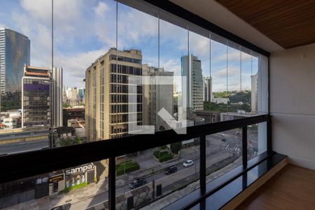 Varanda de apartamento à venda com 1 quarto, 66m² em Vila Olímpia, São Paulo