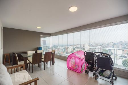 Varanda Gourmet de apartamento para alugar com 3 quartos, 121m² em Pinheiros, São Paulo