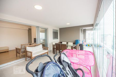 Varanda Gourmet de apartamento para alugar com 3 quartos, 121m² em Pinheiros, São Paulo