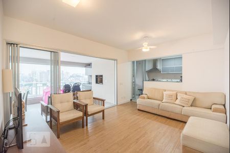 Sala de apartamento para alugar com 3 quartos, 121m² em Pinheiros, São Paulo