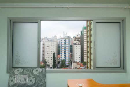 Janela da sala de apartamento para alugar com 1 quarto, 40m² em Vila Mariana, São Paulo
