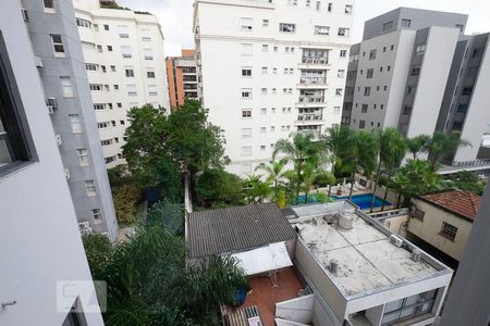 Vista da Sala de apartamento à venda com 1 quarto, 70m² em Jardim Paulista, São Paulo