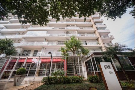 Fachada de kitnet/studio para alugar com 1 quarto, 46m² em Indianópolis, São Paulo