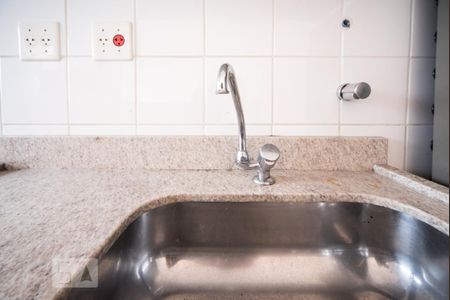 Cozinha de kitnet/studio para alugar com 1 quarto, 46m² em Indianópolis, São Paulo