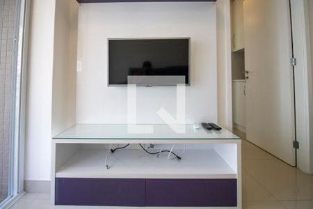 Sala - Detalhe de apartamento para alugar com 1 quarto, 43m² em Aclimação, São Paulo