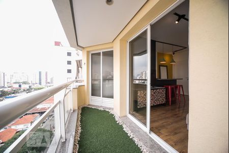 Varanda de kitnet/studio para alugar com 1 quarto, 43m² em Vila Olímpia, São Paulo