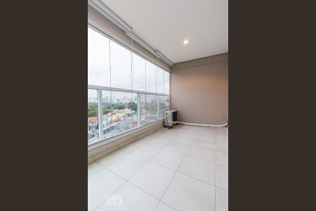 Varanda de kitnet/studio à venda com 1 quarto, 33m² em Brooklin Paulista, São Paulo