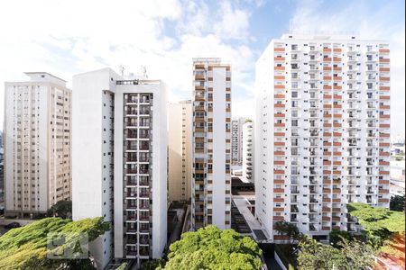 Vista da Sala de apartamento para alugar com 3 quartos, 88m² em Moema, São Paulo
