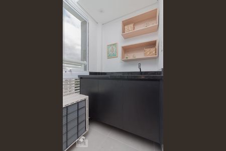 Varanda gourmet de apartamento para alugar com 1 quarto, 39m² em Vila Andrade, São Paulo