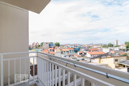 Varanda de apartamento à venda com 2 quartos, 50m² em Vila Eldízia, Santo André