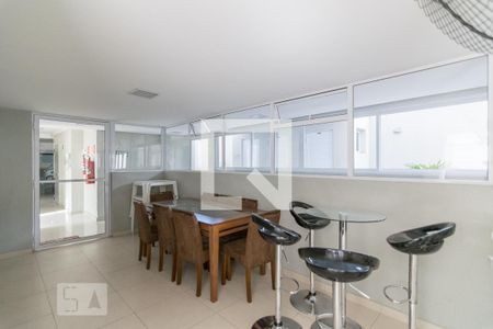 Área comum de apartamento para alugar com 2 quartos, 63m² em Vila Homero Thon, Santo André