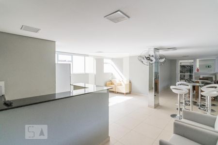 Área comum de apartamento para alugar com 2 quartos, 63m² em Vila Homero Thon, Santo André