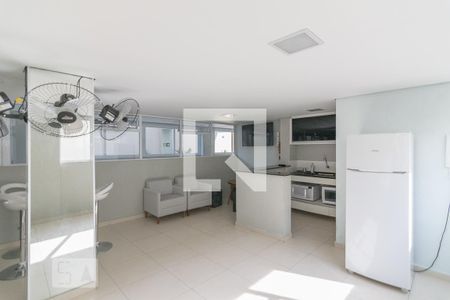 Área comum de apartamento para alugar com 2 quartos, 63m² em Vila Homero Thon, Santo André