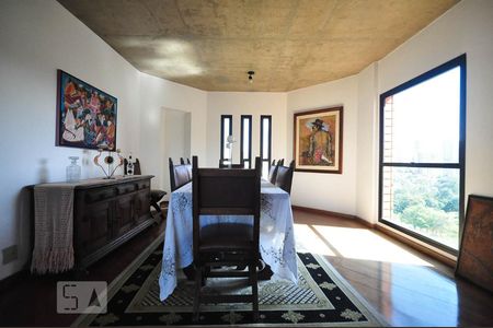 Sala de jantar de apartamento para alugar com 4 quartos, 380m² em Paraíso do Morumbi, São Paulo