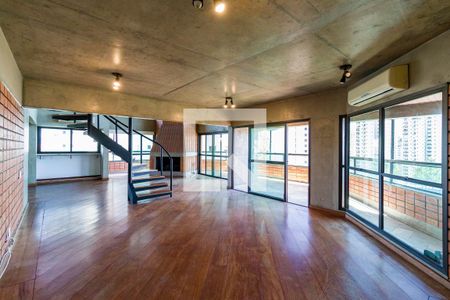 Sala de apartamento para alugar com 4 quartos, 380m² em Paraíso do Morumbi, São Paulo