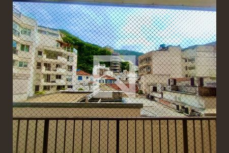 Sala vista de apartamento à venda com 1 quarto, 70m² em Lagoa, Rio de Janeiro