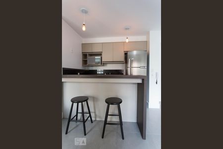 Cozinha de kitnet/studio para alugar com 1 quarto, 36m² em Jardim Paulista, São Paulo