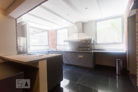 Studio para alugar com 36m², 1 quarto e 1 vagaChurrasqueira