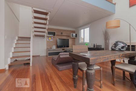 Sala de apartamento à venda com 1 quarto, 86m² em Vila Suzana, São Paulo