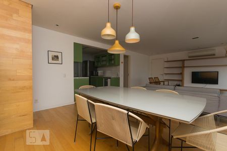 Apartamento para alugar com 108m², 2 quartos e 3 vagasSala de jantar