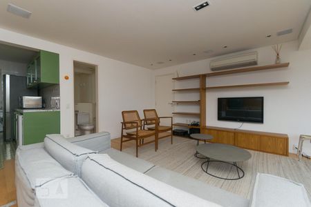 Apartamento para alugar com 108m², 2 quartos e 3 vagasSala